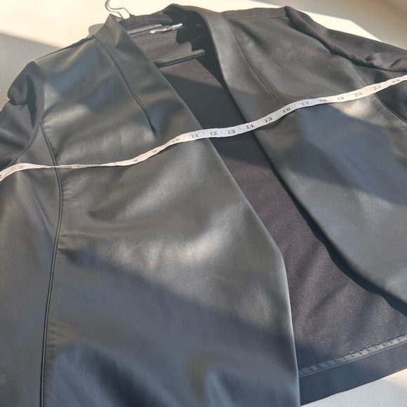 Leather cardigan/Blazer us16 - Picture 11 of 16